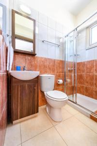 Koupelna v ubytování Villa Marizan
