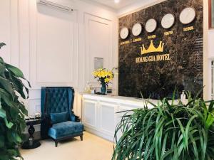Posezení v ubytování Hoàng Gia Hotel Nhân Hòa