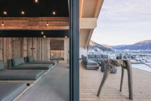 Widok na góry z tego hotelu