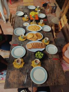 Un restaurant sau alt loc unde se poate mânca la Hostal Dos Quebradas