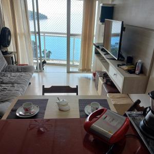 O zonă de relaxare la Apartamento Aconchegante Porto Real Resort Mangaratiba