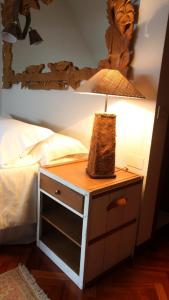 Postel nebo postele na pokoji v ubytování Apartamentos Spellos en Malpica