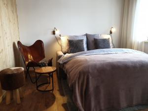 Voodi või voodid majutusasutuse Apartmán 12 Stožec toas