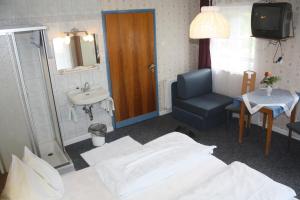 Postel nebo postele na pokoji v ubytování Casa da Honna