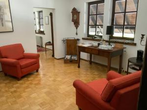 Posezení v ubytování Landgasthof Geiersmühle