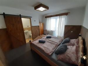 Postel nebo postele na pokoji v ubytování Na wierchu