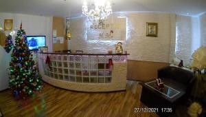 TV a/nebo společenská místnost v ubytování Hotel Marasesti