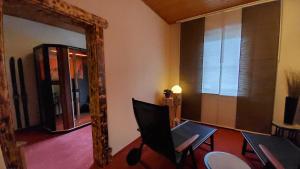 Posezení v ubytování B&B Hotel das onkel fritz