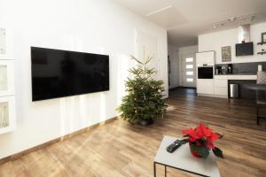 Kuchyň nebo kuchyňský kout v ubytování Ferienwohnung Bergäcker