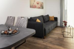 Posezení v ubytování Ferienwohnung Bergäcker