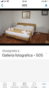 Posteľ alebo postele v izbe v ubytovaní Residence Ancona