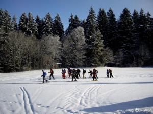 Ferienwohnung Eichhorn v zimě