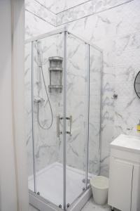 Kúpeľňa v ubytovaní Soho Apartments Lviv