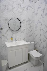 Kúpeľňa v ubytovaní Soho Apartments Lviv