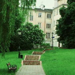 Zahrada ubytování Mieszkanko koło Zamku