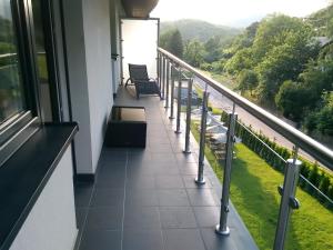 Balkon lub taras w obiekcie Kurort Kozubnik Apartament 33 Wellness &SPA