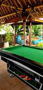 Billiards table sa Ombak Resort at Ekas , a luxury surf and kite surf destination