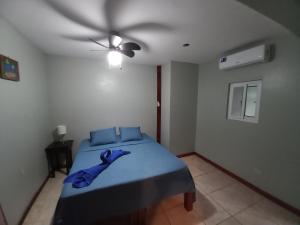 Letto o letti in una camera di Roatan Backpackers' Hostel