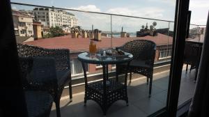 Balkón nebo terasa v ubytování Taksim Hotel V Plus