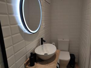 Kúpeľňa v ubytovaní Casa la Fuentecilla