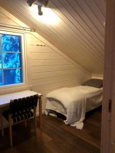 Giường trong phòng chung tại Aada Villa by the slopes