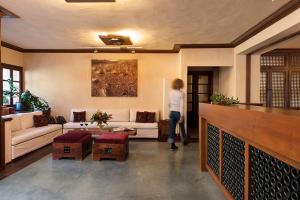 Posezení v ubytování Katogi Averoff Hotel & Winery