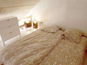 Postel nebo postele na pokoji v ubytování Stengaardens Feriebolig
