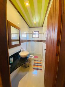 Ένα μπάνιο στο Chalé Serra dos Encantos