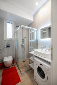 Kúpeľňa v ubytovaní Calliope Apartment
