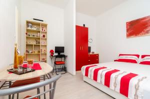 Posteľ alebo postele v izbe v ubytovaní Apartment Caceris