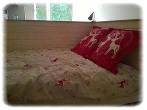 Ліжко або ліжка в номері La Serre - Centre du village - Départ des pistes de fond et Skibus à 50m
