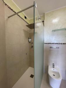 Kúpeľňa v ubytovaní Appartamento B&B Orizzonti
