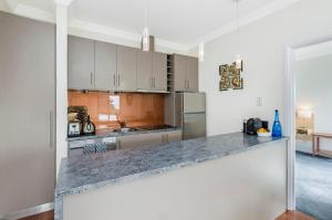 
A kitchen or kitchenette at Seascape Accommodation

