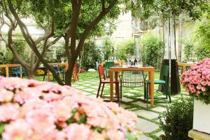 Zahrada ubytování B&B Palazzo Sambiasi