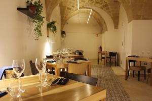 Restaurace v ubytování B&B Palazzo Sambiasi