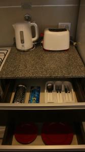 Kuchyň nebo kuchyňský kout v ubytování Dorrego ll