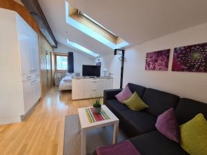 Posezení v ubytování Ferienwohnung Greber Gertraud