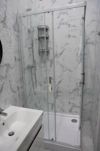 Kúpeľňa v ubytovaní Soho Apartments Lviv