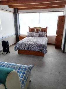 Letto o letti in una camera di Mazamitla Pinos del Rio