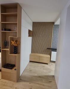 Kuchyň nebo kuchyňský kout v ubytování Apartmán Hestia 5
