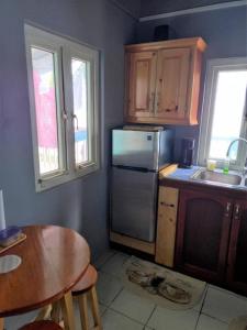 Η κουζίνα ή μικρή κουζίνα στο Mx2 Cottage