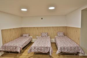 Postel nebo postele na pokoji v ubytování River Park apartments Ukmerge