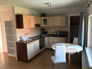 Küche/Küchenzeile in der Unterkunft APARTAMENTY MONTANIA WISŁA