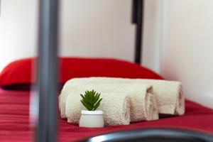 Postel nebo postele na pokoji v ubytování B&B Continanza
