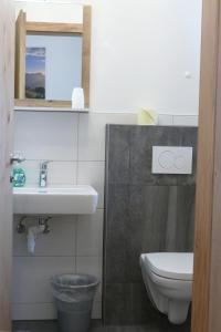 Kúpeľňa v ubytovaní Bergliebe Apartments