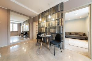 Posezení v ubytování APARTVIP Akademicka