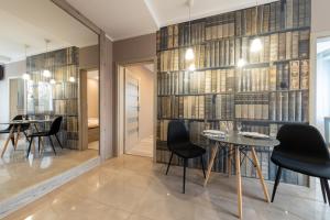 Posezení v ubytování APARTVIP Akademicka