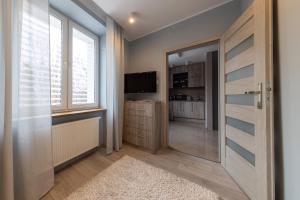 TV a/nebo společenská místnost v ubytování APARTVIP Akademicka