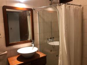 Koupelna v ubytování Wiener Haus Hotel