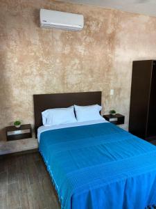Postel nebo postele na pokoji v ubytování Hotelito YUM KAAX